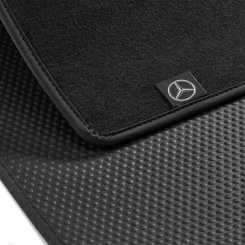 Kofferraum Teppich für Mercedes E-Klasse T-Modell Kombi S212 Premium  Velours Matte Kofferraummatte Schwarz Schutzmatte