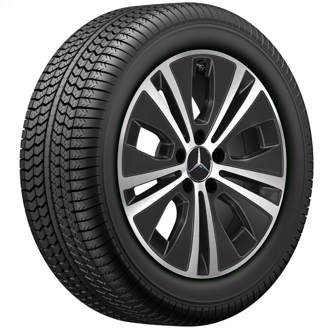 Mercedes-Benz Pirelli 5-Doppelspeichen-Winter-Komplettradsatz, 17 Zoll,  schwarz glanzgedreht, E-Klasse (238/213), GEBRAUCHT | online preiswert  kaufen - Mercedes-Benz