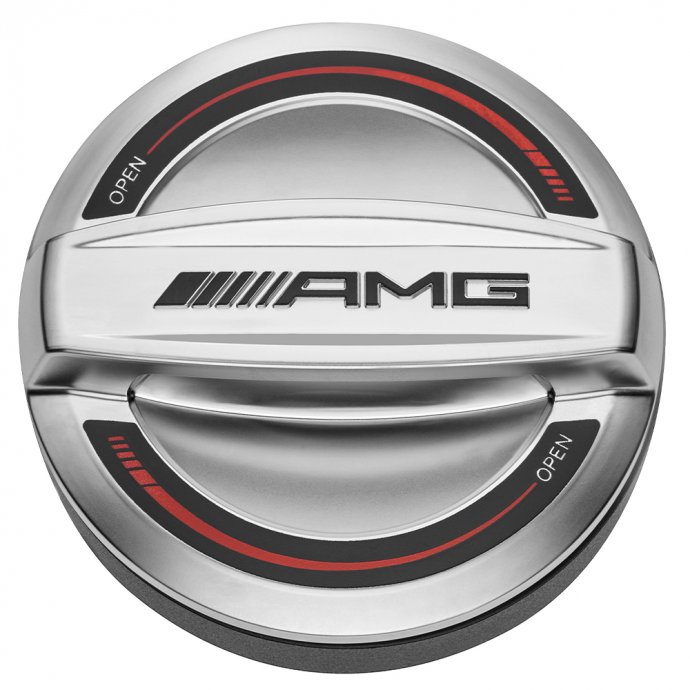 Mercedes-AMG Tankdeckel, chromeshadow 