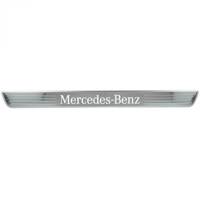 Mercedes-Benz Wechselcover für beleuchtete Einstiegsleiste, Mercedes-Benz, vorne, 2-fach 