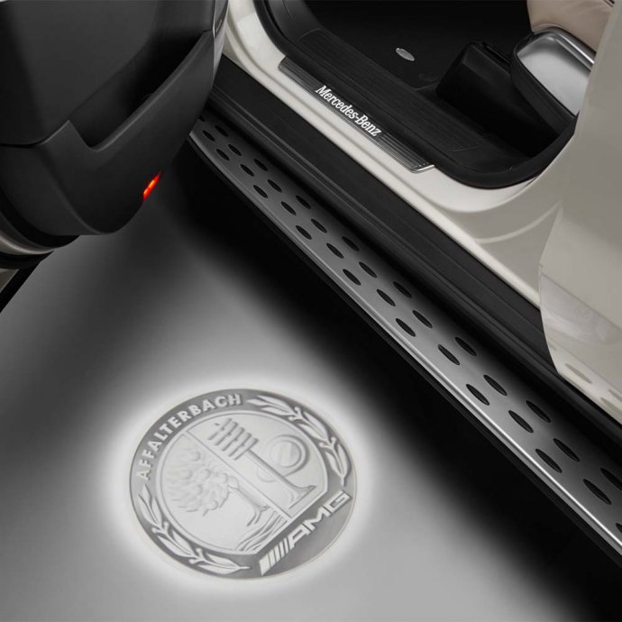 Mercedes-AMG LED Logoprojektor AMG Wappen 
