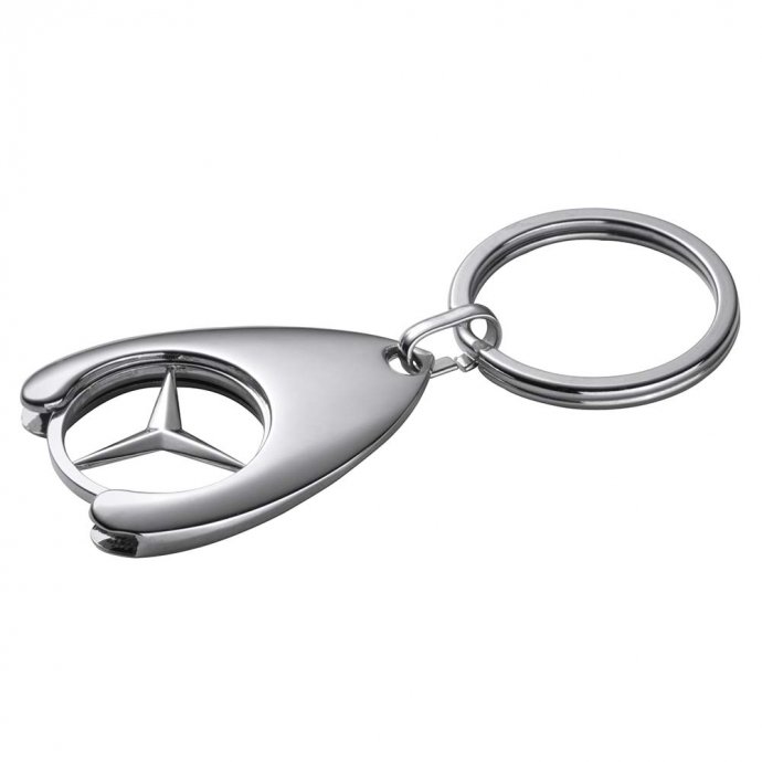 Mercedes-Benz Kollektion Schlüsselanhänger mit Einkaufschip 