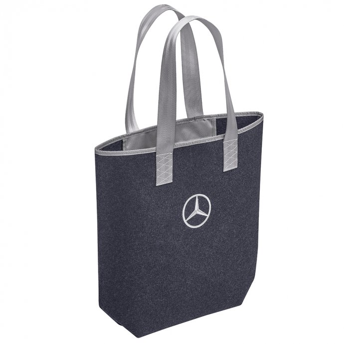 Mercedes-Benz Kollektion Einkaufstasche Shopper dunkelblau 