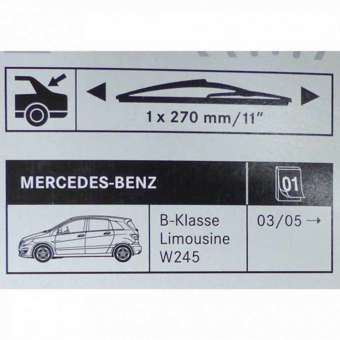 Mercedes-Benz | Mercedes-Benz Wischerblatt Heckklappe B-Klasse (W245) |  online preiswert kaufen