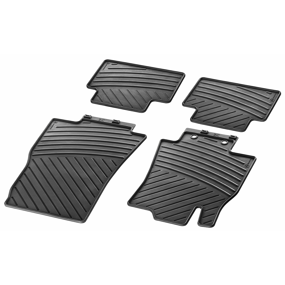 Mercedes-Benz | Mercedes-Benz Fußmatten Allwettermatten Set (4-teilig),  Classic, schwarz, A-Klasse (C169/W169) | online preiswert kaufen