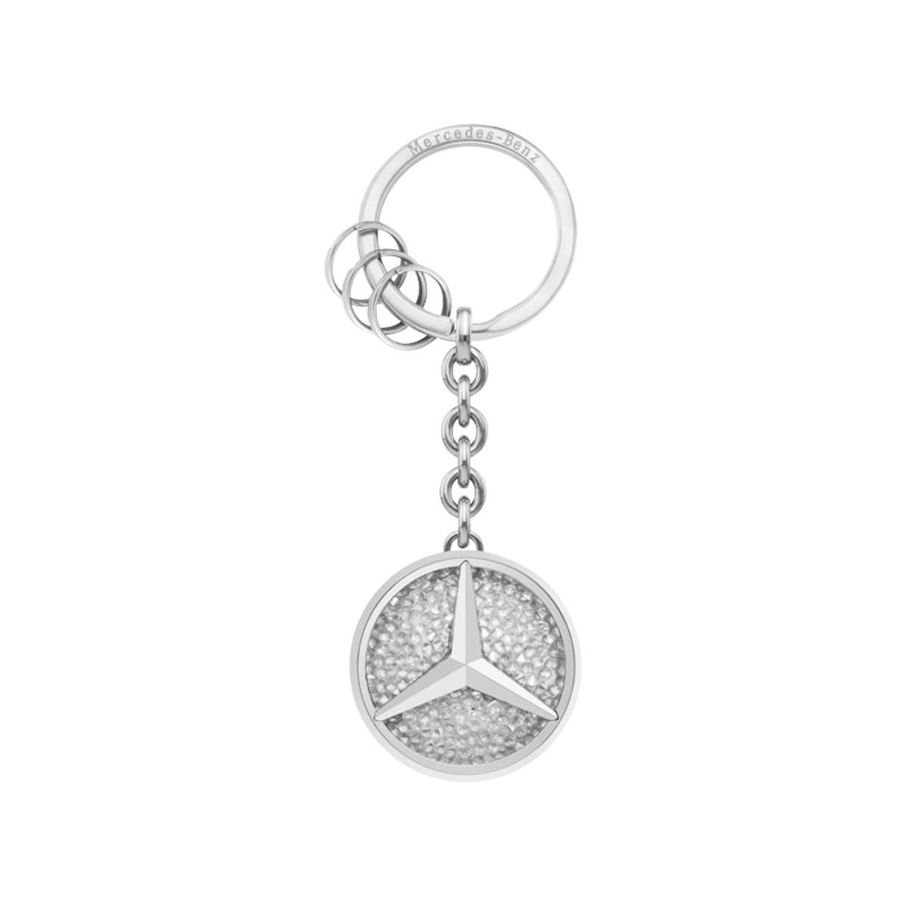 Mercedes Originalteile | Mercedes-Benz Kollektion Schlüsselanhänger Saint  Tropez silber/weiß | online kaufen